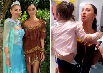 Belen in ospedale vestita dal personaggio Disney Pocahontas, emozionante incontro con i bimbi malati: guarda