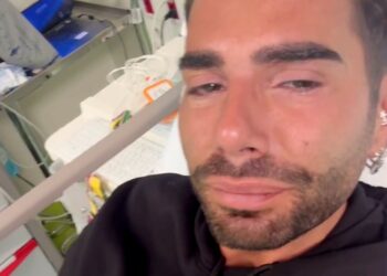 Federico Fashion Style al pronto soccorso dopo l'aggressione