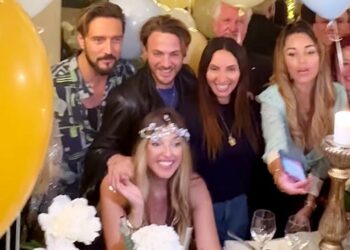 Il babyshower a Milano di Guenda Goria in attesa del suo primo figlio