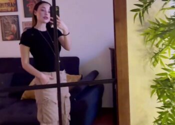 Rosalinda Cannavò incinta non ha più abiti adatti nel guardaroba