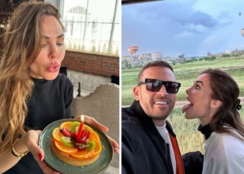 Le foto del viaggio in Cappadocia per il compleanno di Ilary Blasi con il compagno Bastian Muller e i figli