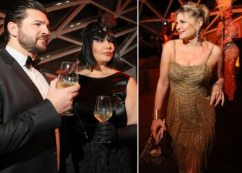 Le foto del party vip a Roma per il compleanno di Donatella Possemato a tema Grande Gatsby