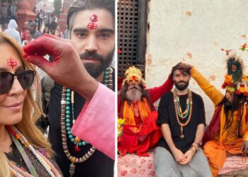 Le foto del secondo viaggio in Nepal di Selvaggia Lucarelli e Lorenzo Biagiarelli