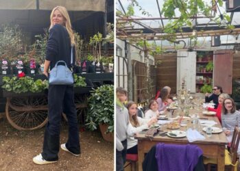 Alessia Marcuzzi passa la Pasqua insieme alla moglie dell'ex Francesco Facchinetti, e c'è anche un altro volto noto: guarda