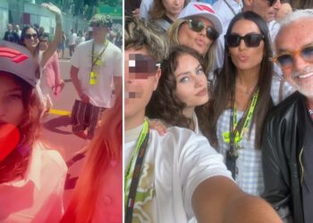 Flavio Briatore riunisce la sua famiglia allargata a Monaco: eccolo con Elisabetta Gregoraci, Heidi Klum e i due figli