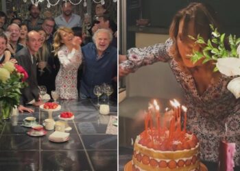 Il video della festa a sorpresa per i 67 anni di Barbara d'Urso