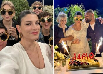 Le foto dei festeggiamenti per i 40 anni di Emma Marrone