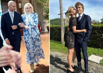 Le immagini di Eleonora Giorgi alle nozze del figlio poche settimane dopo l'intervento per il tumore