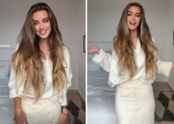 La presunta nuova fidanzata di Fedez Garance Authié balla sulle note della sua nuova canzone, lui la reposta: guarda