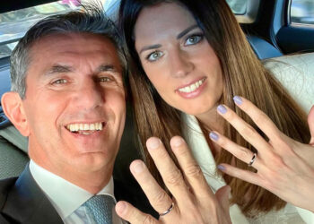 L’ex Miss Italia Daniela Ferolla ha sposato il manager Vincenzo Novari: le foto del ‘sì’ pieno di vip a Roma