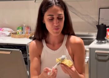 Cecilia Rodriguez si abbuffa di gelato prima del matrimonio