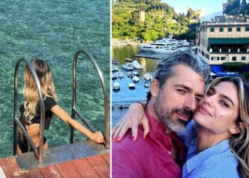 Luca Argentero e Cristina Marino festeggiano tre anni di matrimonio a Portofino