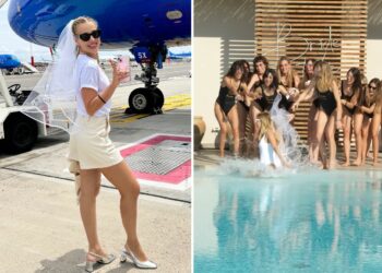 Le foto dell'addio al nubilato di Clizia Incorvaia in Sicilia