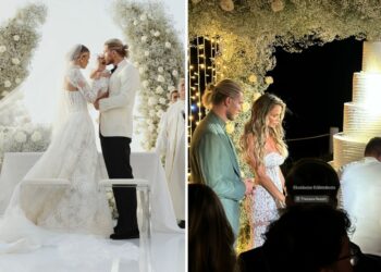 Le foto delle nozze da sogno di Diletta Leotta e Loris Karius alle Eolie