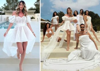 Diletta Leotta a meno di tre settimane dalle nozze festeggia l'addio al nubilato in Spagna con gli amici: guarda