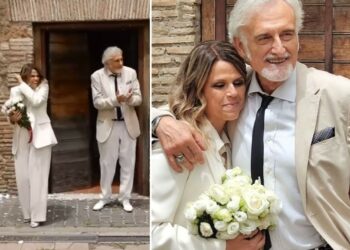 La cantante Tosca ha sposato il compagno Massimo: le immagini del matrimonio intimo a Roma
