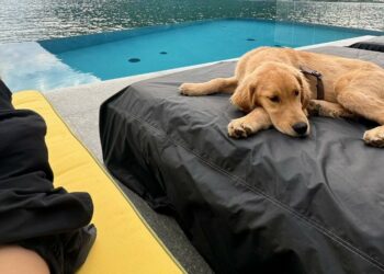 Fedez si gode l'estate nella villa di Como che aveva preso insieme a Chiara Ferragni