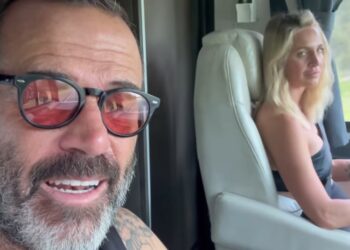 Ascanio Pacelli e Katia Pedrotti in vacanza in Usa a bordo di un maxi camper