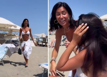 Da Ibiza a Coccia di morto: Federica Nargi fa una sorpresa alla sorella che compie 40 anni
