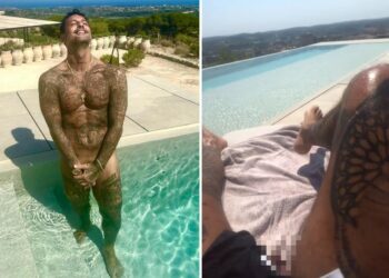 Fabrizio Corona pubblica per sbaglio un video in cui si vedono chiaramente le sue parti intime? Le immagini dalla Sicilia con i genitali al sole