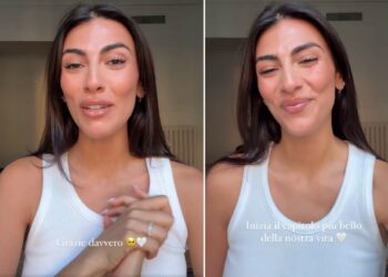 ''Sono sconvolta dal vostro affetto, piango ogni tre secondi'': Giulia Salemi torna a farsi vedere dopo l’annuncio della gravidanza