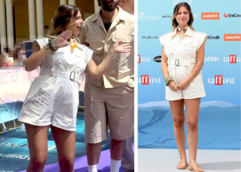 Jacqueline Luna Di Giacomo, la figlia di Heather Parisi che aspetta un figlio da Ultimo, mostra il pancino e firma autografi al GFF: guarda