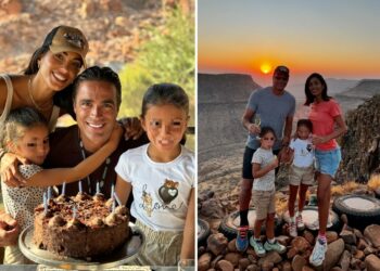 Alessandro Matri festeggia 40 anni durante il Safari con la Nargi