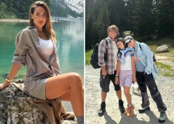 Da Ilary Blasi a Michelle Hunziker: i famosi che hanno passato agosto in montagna