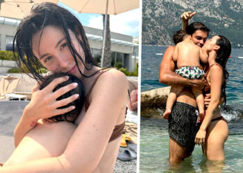 ''Seconda estate con questo bigné'': Aurora Ramazzotti in vacanza con compagno e figlio in una insolita località, foto