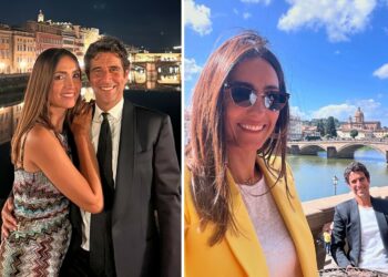 Weekend d'amore e arte a Firenze per Caterina Balivo e il marito