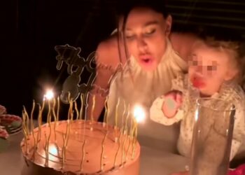 Belen Rodriguez ha festeggiato 40 anni con un white party a Milano