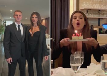 Elisabetta Canalis festeggia il compleanno a Los Angeles con il fidanzato