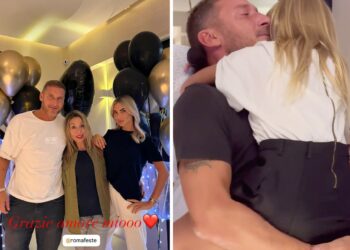 Il regalo di Noemi e le lacrime per le parole della figlia Isabel: Francesco Totti compie 48 anni, per lui grande festa in casa