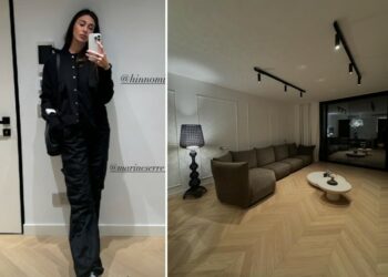 Belen Rodriguez mostra le prime immagini del sua nuova casa milanese, un appartamento appena costruito nel quartiere dei vip: guarda