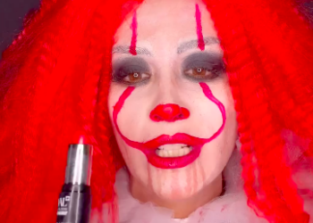 Giorgia Palmas mostra il tutorial del suo travestimento 'pauroso' per Halloween