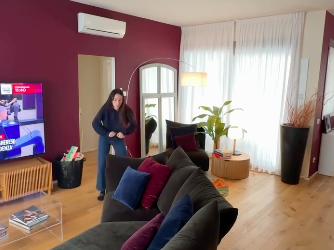 Aurora Ramazzotti mostra finalmente la casa nuova a Milano