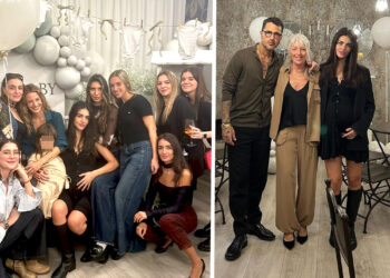 Fabrizio Corona e la fidanzata incinta Sara Barbieri organizzano un baby shower per il figlio che nascerà a dicembre: guarda