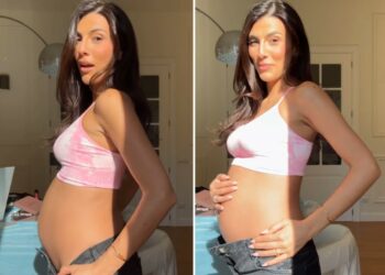 Giulia Salemi mostra la pancia lievitata al sesto mese di gravidanza: ''E' esplosa di colpo''