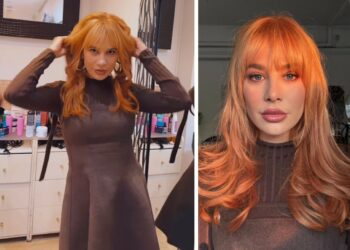 Clizia Incorvaia cambia look e sfoggia i suoi 'strawberry hair'