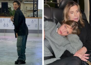 Elisabetta Canalis lascia il fidanzato in America per una vacanza italiana con la figlia: foto