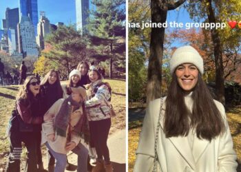 Jacqueline Luna Di Giacomo, fidanzata incinta di Ultimo, raggiunta a New York anche dalla sorella a pochissimi giorni dal parto: foto