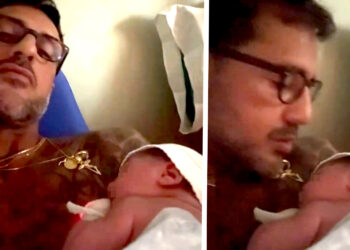 E’ nato il secondo figlio di Fabrizio Corona: le prime tenere immagini