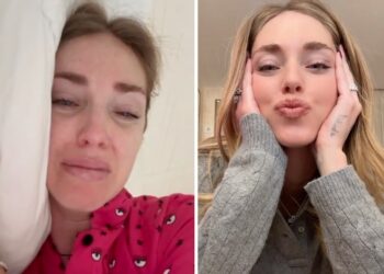 Chiara Ferragni pubblica il confronto tra il suo stato d'animo di adesso e quello di un anno fa