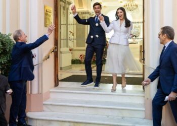 Il video delle nozze del figlio di Ezio Greggio a Monte Carlo