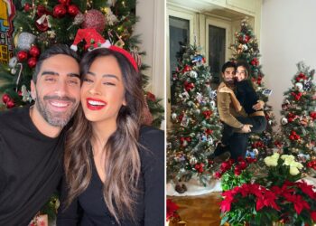 Giorgia Palmas e Filippo Magnini festeggiano l'ultimo Natale nella casa di Milano