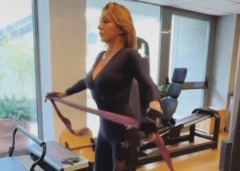 Sabrina Salerno inizia la radioterapia e torna ad allenarsi in palestra