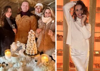 Ilary Blasi e il fidanzato Bastian inaugurano la stagione vacanziera invernale con un weekend da sogno in Svizzera: foto