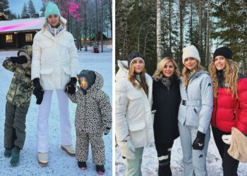 Le foto del bellissimo viaggio in Lapponia di Chiara Ferragni con i figli