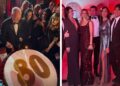 Festa super vip per gli 80 anni di Santo Versace a Roma, da Gregoraci a Balivo, ma con un'assenza eccellente: chi c'era e le foto