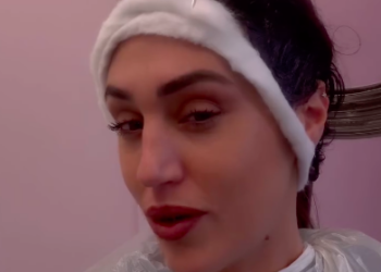 Cecilia Rodriguez lotta contro i capelli bianchi